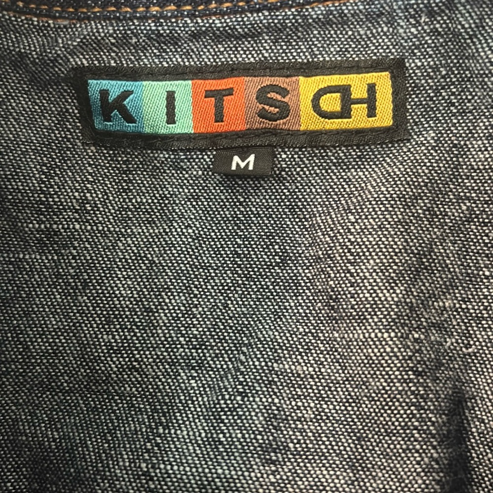 Kitsch Denim Button-Up Dress - Picture 2 of 4